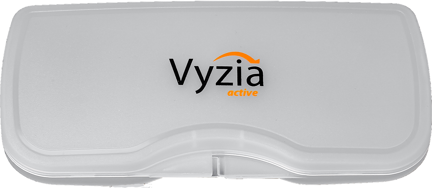Vyzia Blue Light Blocking Clip-on Glasses Yellow Lenses (Day-Active Model)