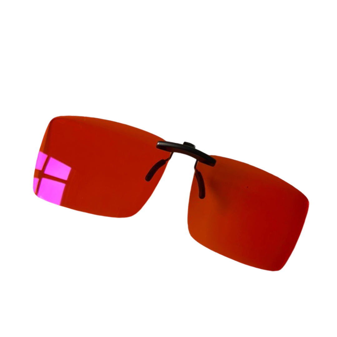 Vyzia Clip-on Blue Light Glasses Red Lens (Deep Sleep Model)