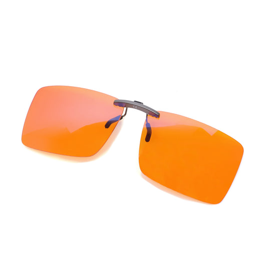 blue computer glasses blue light reduction orange lens clipon blue light glasses migraine headaches sleep