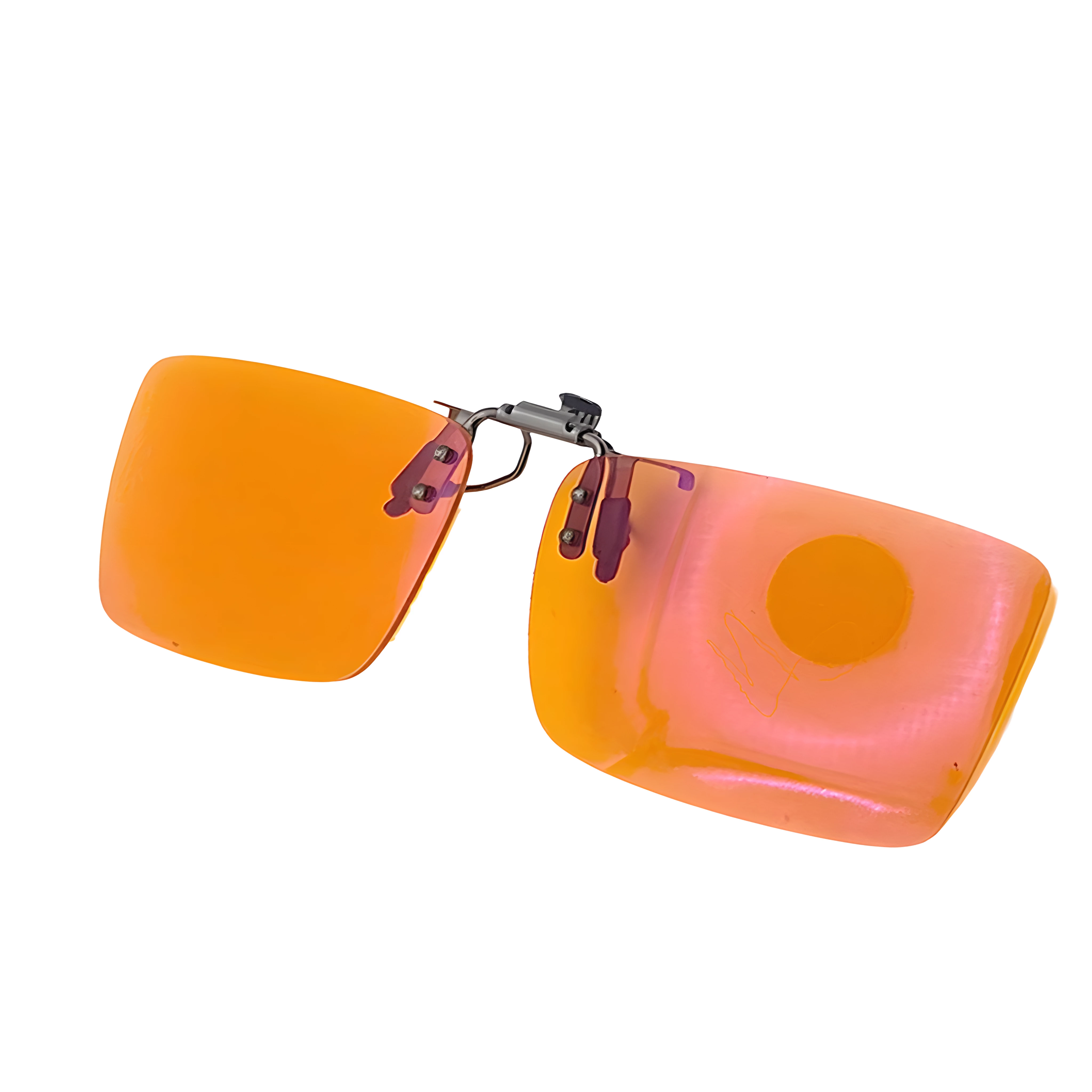 Flip-Up Blue Light Blocker Clip-on For Light Sensitivity and