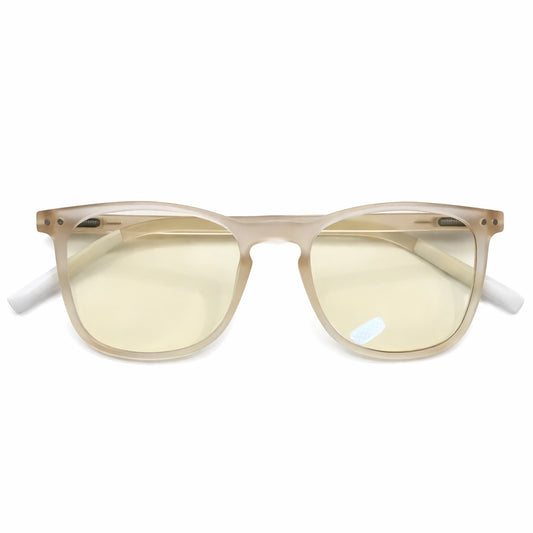 Vyzia Fashionable Blue Light Glasses For Office And Causal Eyewear - Light Pink-Beige